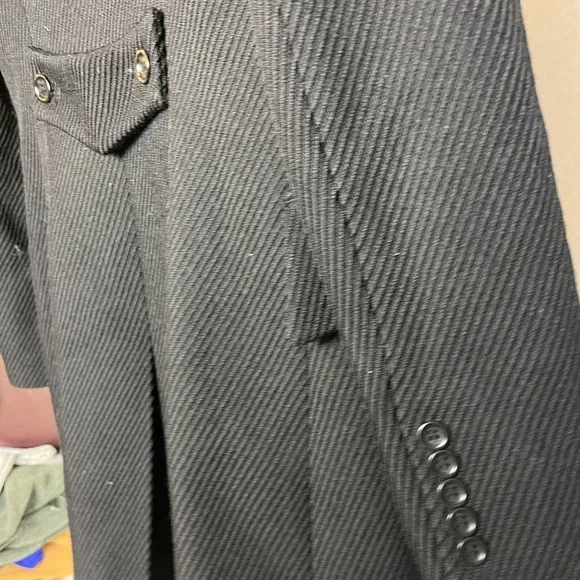 100% Wool Coat Laundry By Shelli Segal - Picture 5 of 6